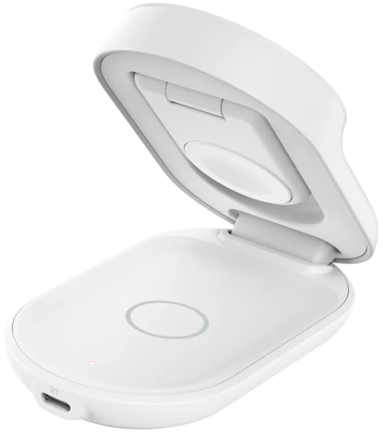 Зарядное устройство Belkin Foldable Charger WIZ037KQWH белое купить,64990