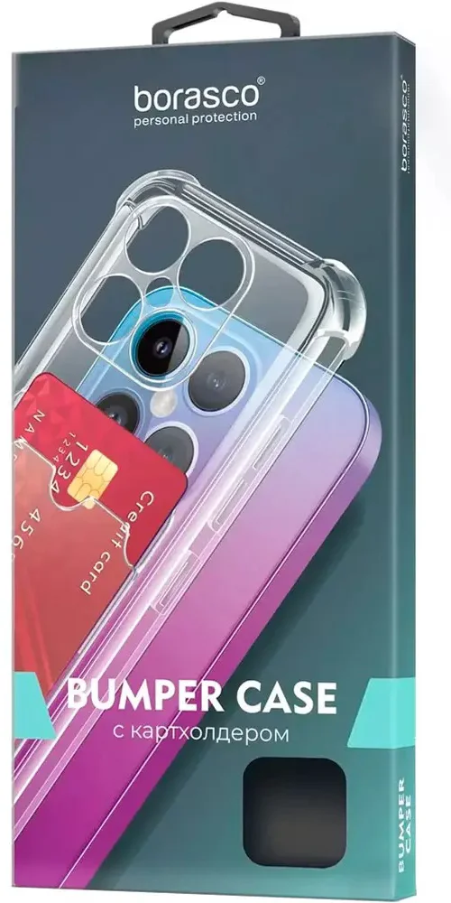 Чехол для телефона BoraSCO Bumper Case 75607 для Samsung Galaxy A17 прозрачный 