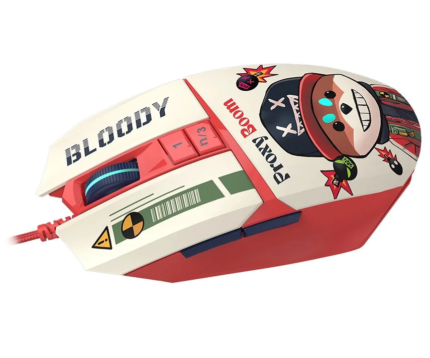 Мышь A4Tech Bloody W63 Max Proxy Boom White