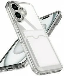 Чехол для телефона ARAY+ Iphone Air с визитницей прозрачный 
