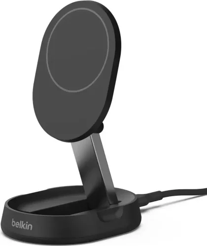Зарядное устройство Belkin Folding Wireless Charging Stand WIA008VFBK черное купить,44990
