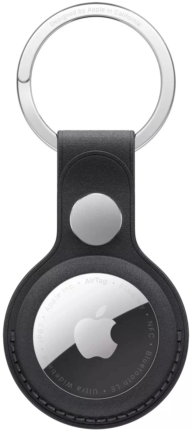 Брелок для GPS трекера Apple AirTag FineWoven Key Ring MGG24ZM/A Black 