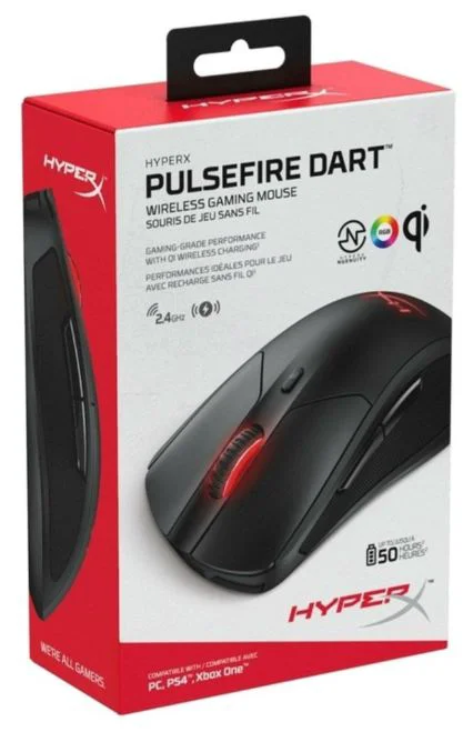 Мышь HyperX Pulsefire Dart HX-MC006B Black