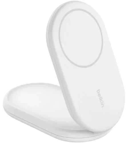 Зарядное устройство Belkin Magnetic Stand WIB007VFWH белое