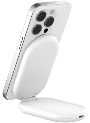 Зарядное устройство Belkin Magnetic Stand WIB007VFWH белое