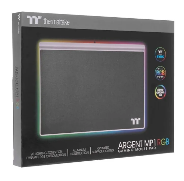 Коврик для мыши Thermaltake Argent MP1 GMP-MP1-BLKHMC-01 черный