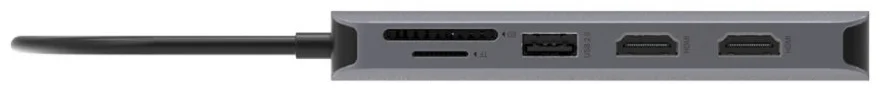 Док-станция Acer 12in1 Type C dongle HP.DSCAB.009 серый купить,45590