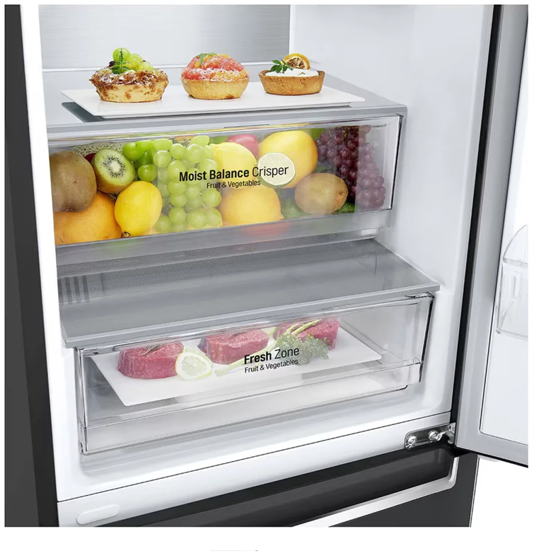 Холодильник LG GC-B 509 SBSM черный купить,409990