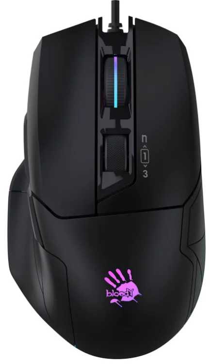 Мышь A4Tech Bloody W70 Max Activated Stone Black
