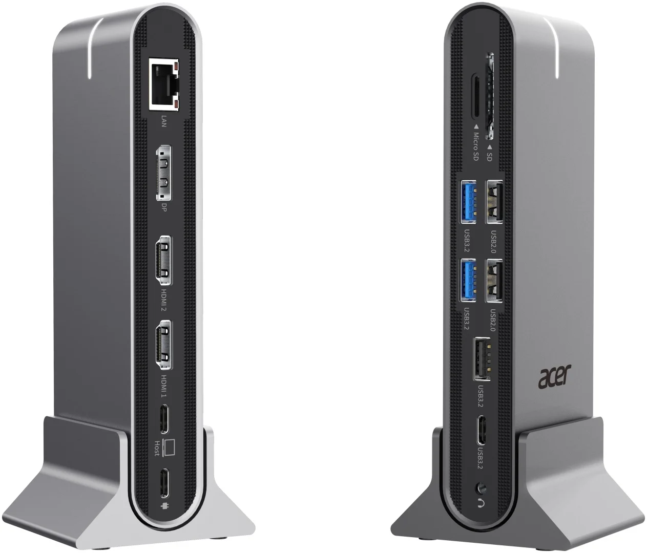 Док-станция Acer Type C Universal docking station 15in1 HP.DSCAB.022 серый - ForteMarket Док-станция Acer Type C Universal docking station 15in1 HP.DSCAB.022 серый купить,69990