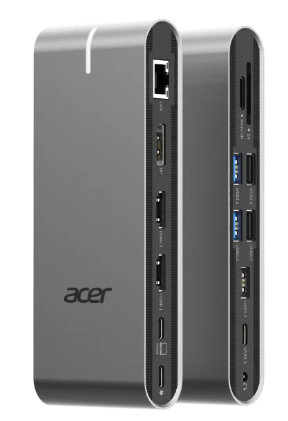 Док-станция Acer Type C Universal docking station 15in1 HP.DSCAB.022 серый - ForteMarket Док-станция Acer Type C Universal docking station 15in1 HP.DSCAB.022 серый купить,69990
