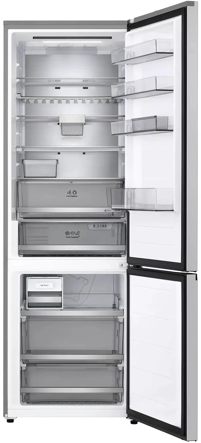 Холодильник LG GC-B 640 FMBM серебристый