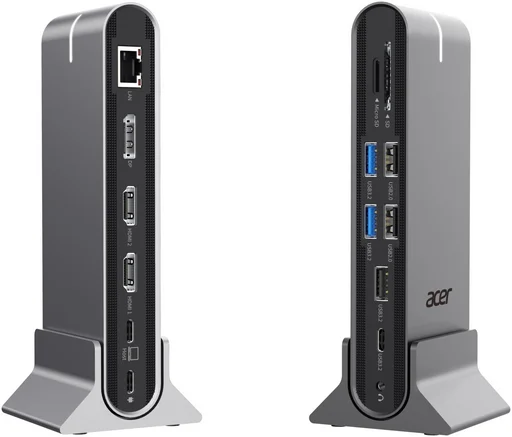 Док-станция Acer Type C Universal docking station 15in1 HP.DSCAB.022 серый