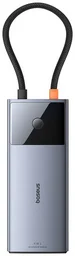 Док-станция Baseus Metal Gleam II 6-in-1 B00061802813-00 серый
