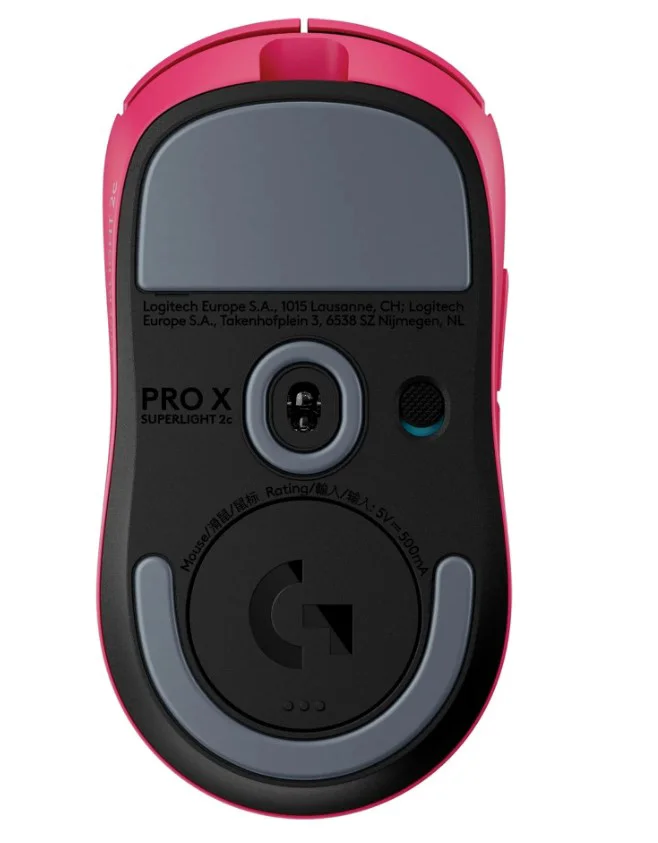 Мышь Logitech Pro X Superlight 2c Magenta 910-007545 розовый