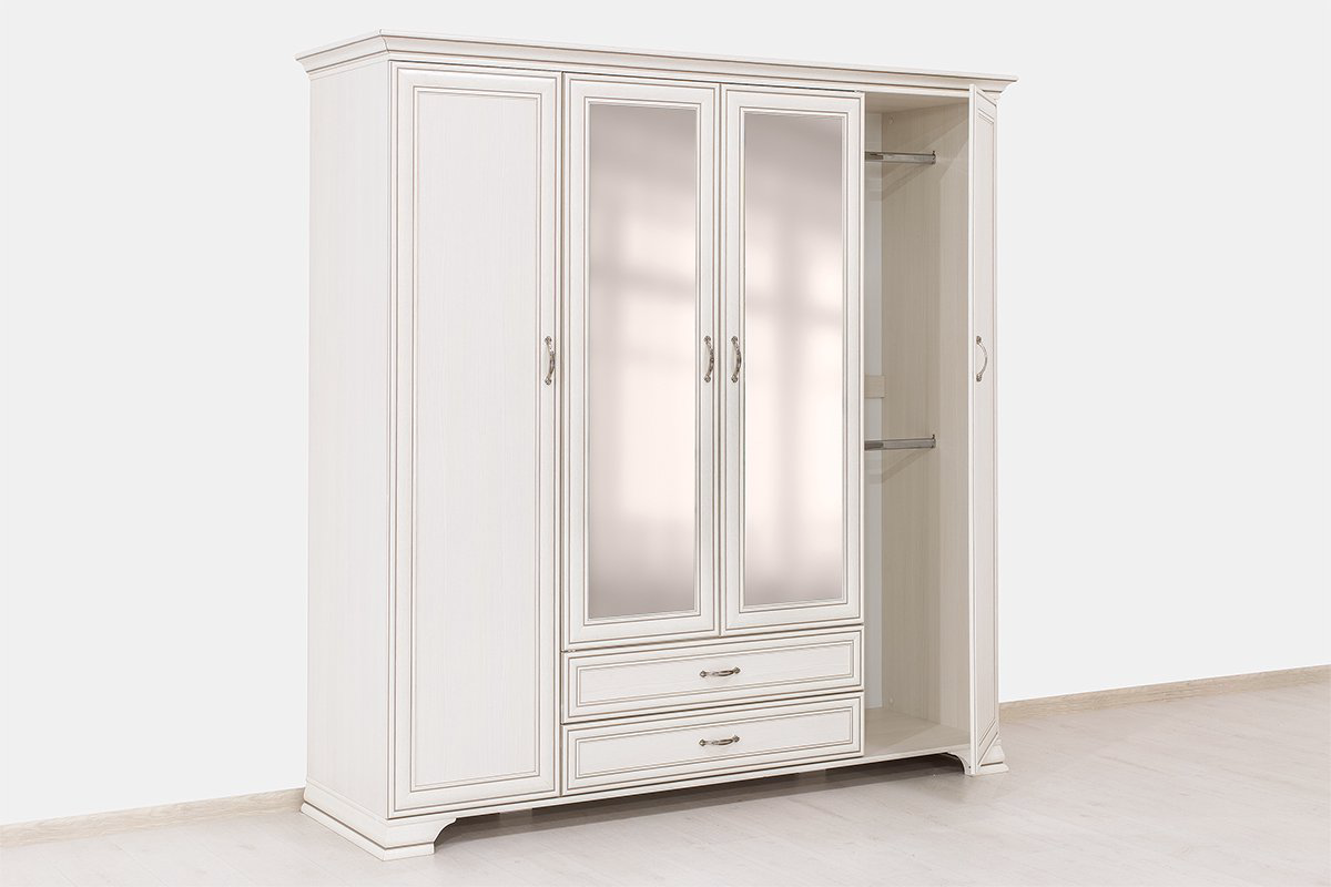 Шкаф Анрэкс Тиффани 4D2SZ  вудлайн-кремовый  купить,493900