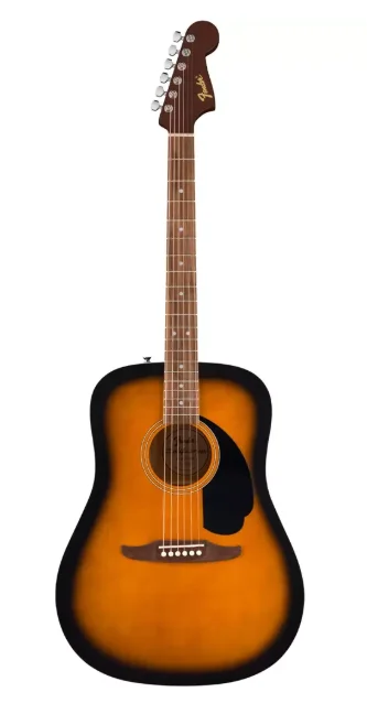 Акустическая гитара Fender California Debut Redondo Sunburst 097-4000-503 коричневый