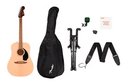Акустическая гитара Fender California Debut Redondo Pack Natural 097-4000-421 коричневый