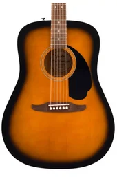 Акустическая гитара Fender California Debut Redondo Sunburst 097-4000-503 коричневый