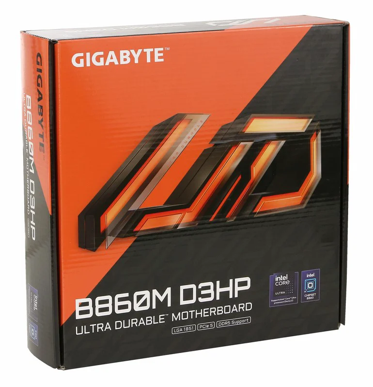 Материнская плата Gigabyte B860M D3HP 9MB86M3HP-00-G11 Rev.1.1 LGA1851