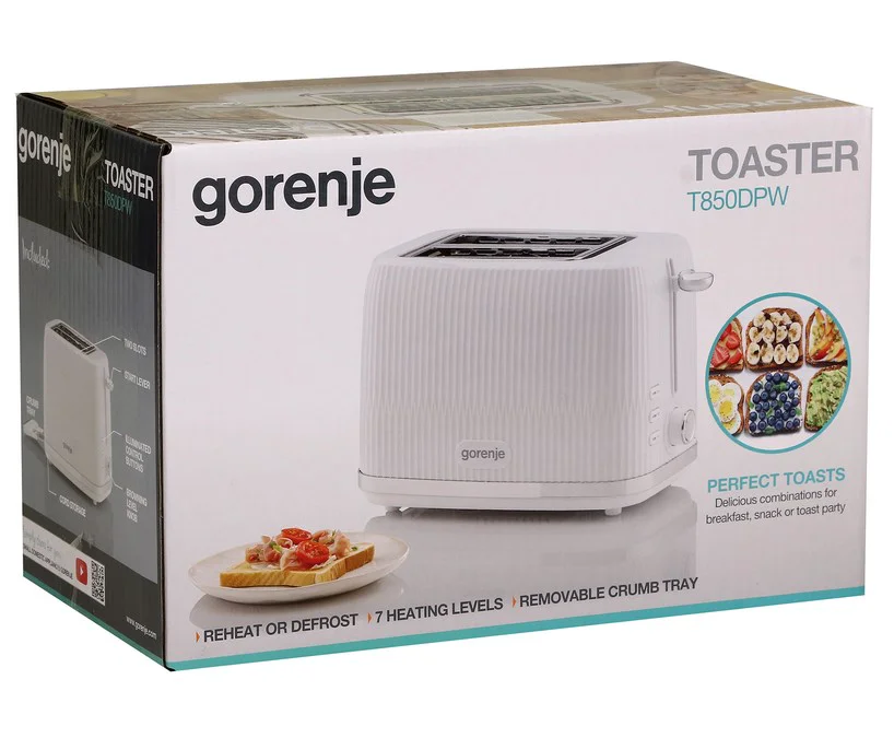 Тостер Gorenje T850DPW White купить,NaN