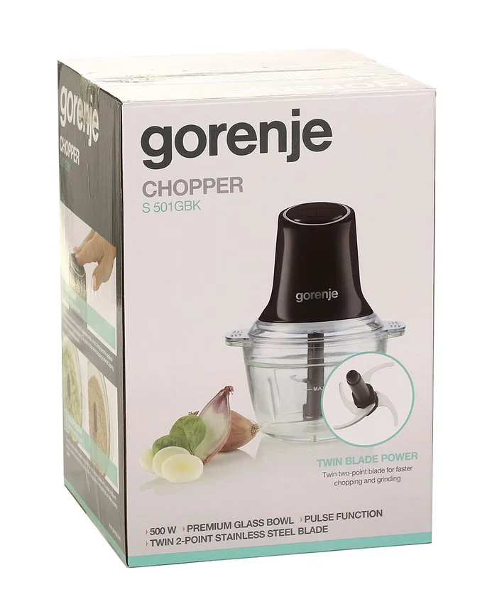 Измельчитель Gorenje S501GBK Black купить,NaN