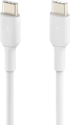Кабель Belkin USB-C to USB-C CAB003BT1MWH 1м белый купить,NaN