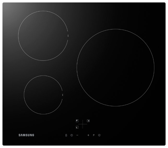 Индукционная варочная поверхность Samsung NZ63F3NM1AB/WT черная