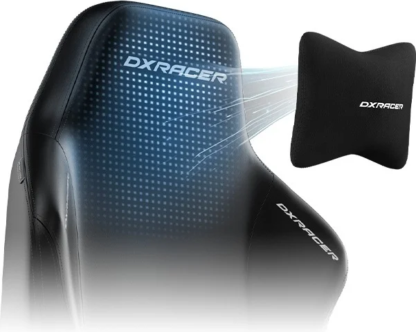 Игровое кресло DX Racer Martian Pro GC/XLMP25LTA/TRIANGLE.N черное купить,404690