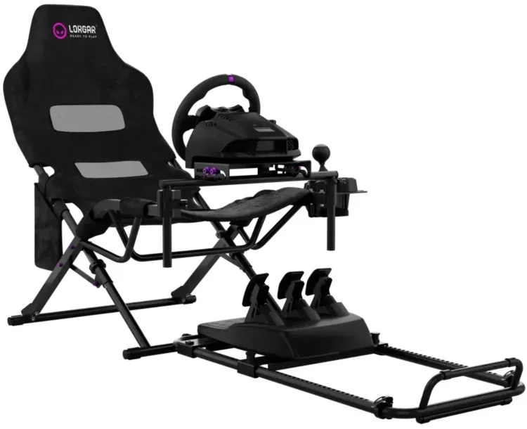 Игровое кресло-кокпит Lorgar Advanced LRG-RAF1 черное