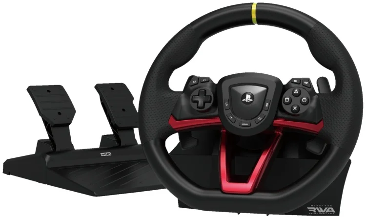 Игровой руль Hori Racing Wheel Apex SPF-022U черно-красный