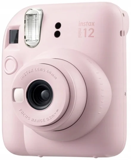 Фотоаппарат моментальной печати Fujifilm Instax Mini 12 Blossom Pink + Пленка Mini Eu2 Глянец 10x2 купить,71990