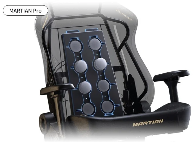 Игровое кресло DX Racer Martian Pro GC/XLMP25LTA/TRIANGLE.N черное купить,404690