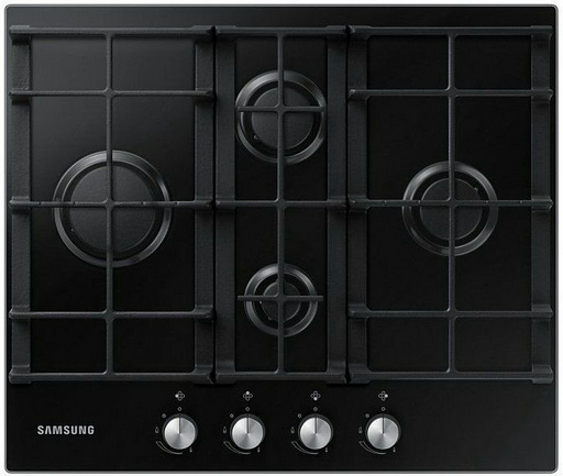 Газовая варочная поверхность Samsung NA-64H3010 BK/WT черная 