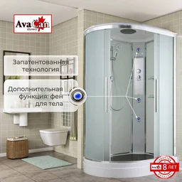 Душевая кабина AvaCan EM2912R 120x90x220см