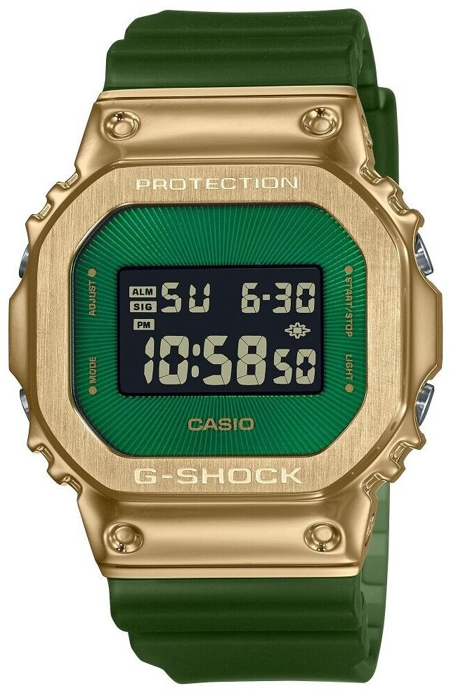 Часы Кварцевые CASIO GM-5600CL-3DR нержавеющая сталь купить,NaN