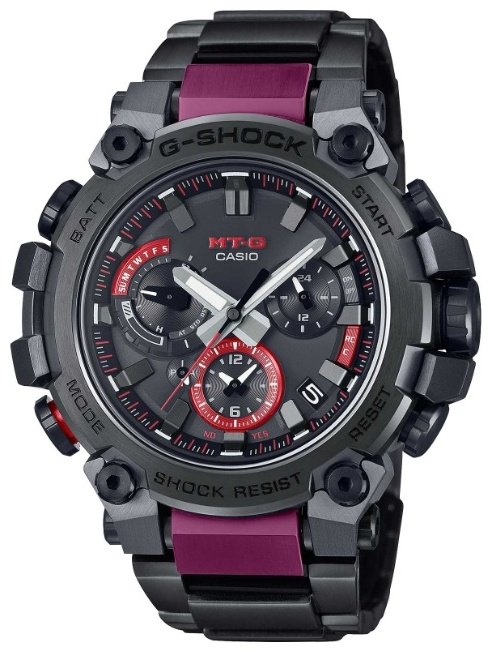 Часы Кварцевые CASIO MTG-B3000BD-1AER сталь купить,NaN
