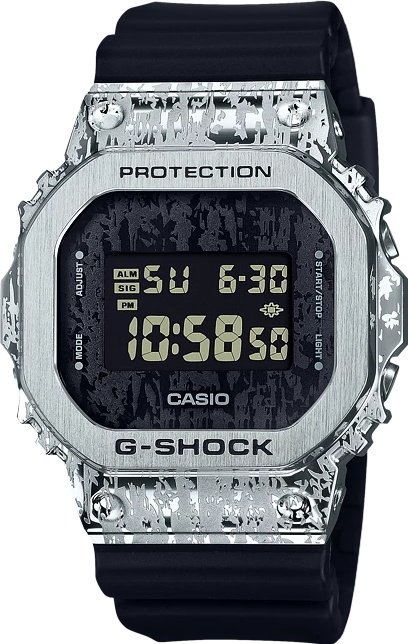 Часы Кварцевые CASIO GM-5600GC-1DR полимер, нержавеющая сталь купить,NaN
