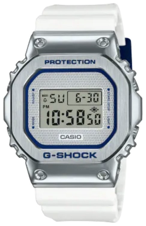 Часы Кварцевые CASIO GM-5600LC-7DR пластик, нержавеющая сталь купить,NaN