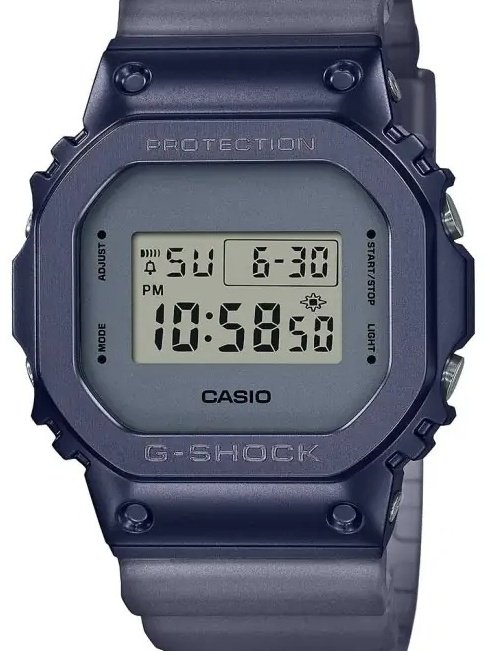 Часы Кварцевые CASIO GM-5600MF-2DR сталь купить,NaN