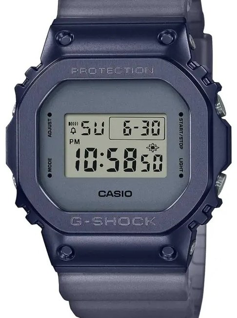 Часы Кварцевые CASIO GM-5600MF-2DR сталь купить,NaN