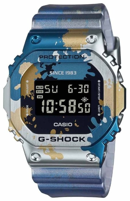 Часы Кварцевые CASIO GM-5600SS-1DR сталь купить,NaN