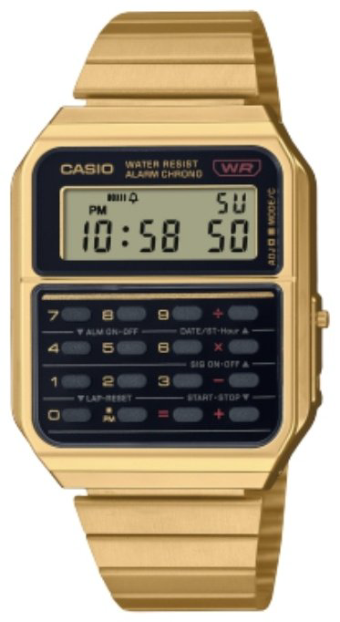 Часы Кварцевые CASIO CA-500WEG-1AEF полимер купить,NaN