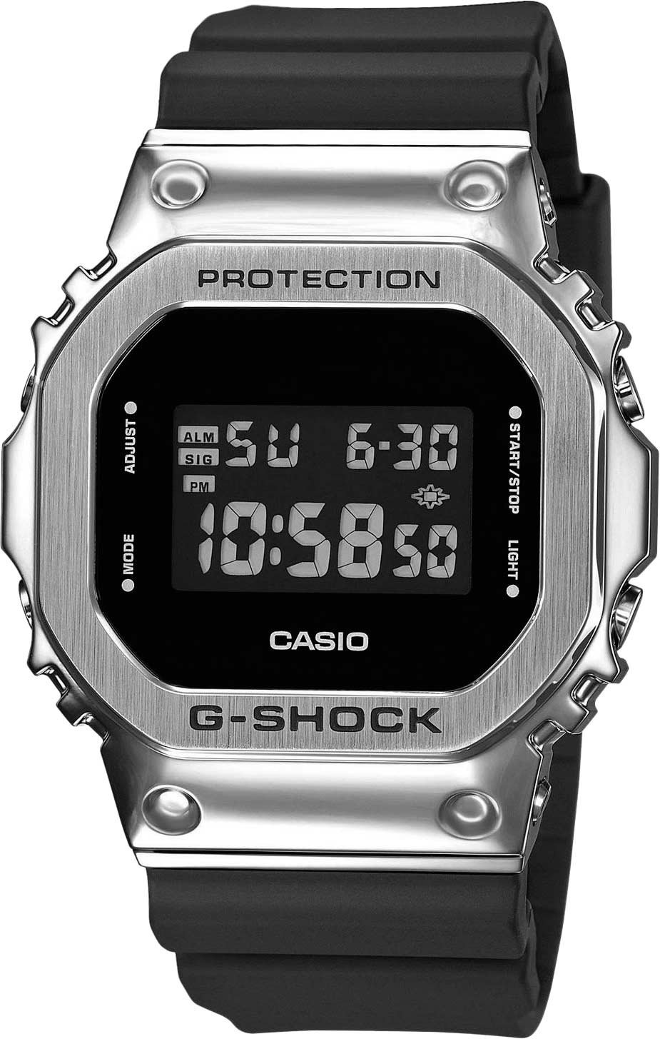 Часы Кварцевые CASIO GM-5600U-1ER полимер, нержавеющая сталь купить,NaN
