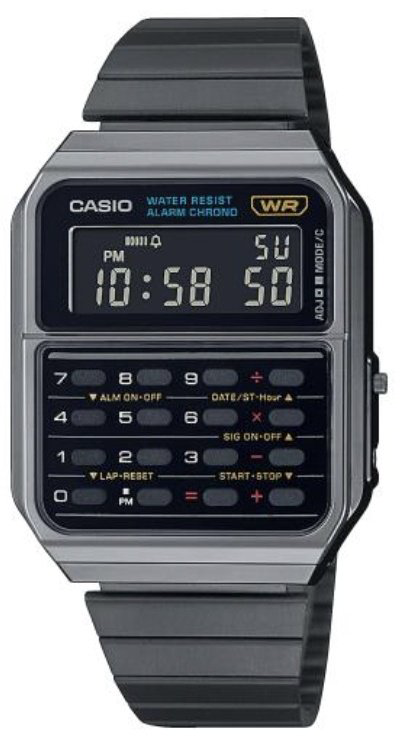 Часы Кварцевые CASIO CA-500WEGG-1BEF полимерный пластик купить,NaN