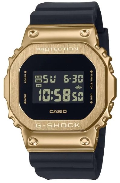 Часы Кварцевые CASIO GM-5600UG-9DR полимер, нержавеющая сталь купить,NaN