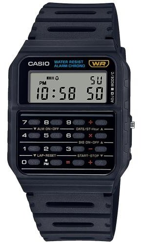 Часы Кварцевые CASIO CA-53W-1ER полимер купить,NaN
