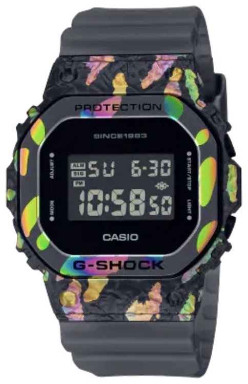 Часы Кварцевые CASIO GM-5640GEM-1DR пластик, нержавеющая сталь купить,NaN