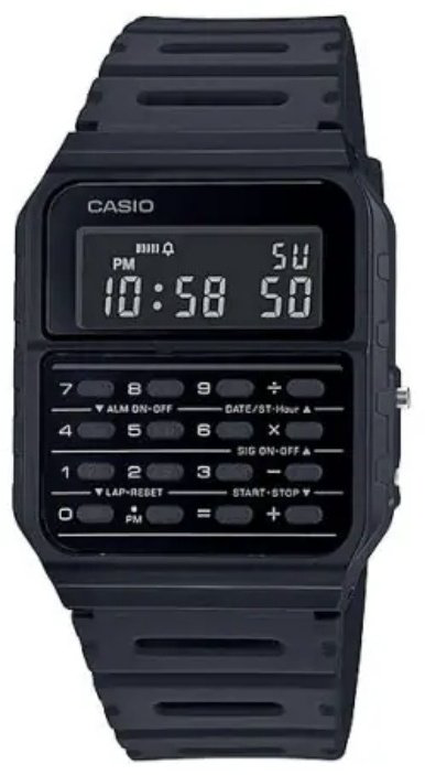 Часы Кварцевые CASIO CA-53WF-1BDF пластик купить,NaN