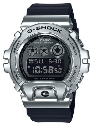 Часы Кварцевые CASIO GM-6900U-1DR нержавеющая сталь, полимер купить,NaN